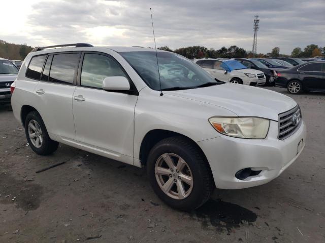 JTEES41A192135161 - 2009 TOYOTA HIGHLANDER WHITE photo 4