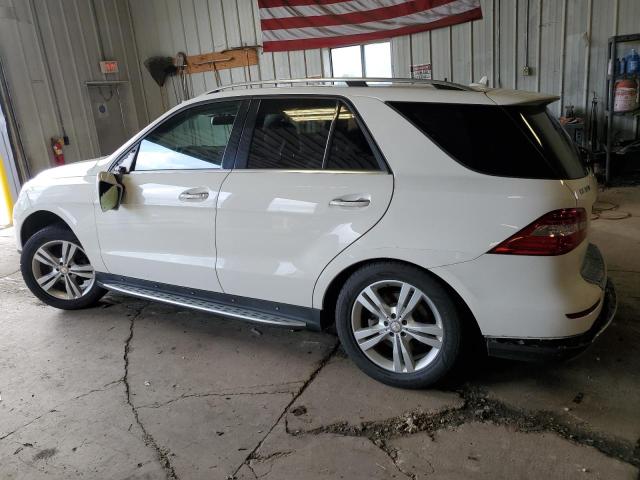 4JGDA5HB2FA508616 - 2015 MERCEDES-BENZ ML 350 4MATIC WHITE photo 2
