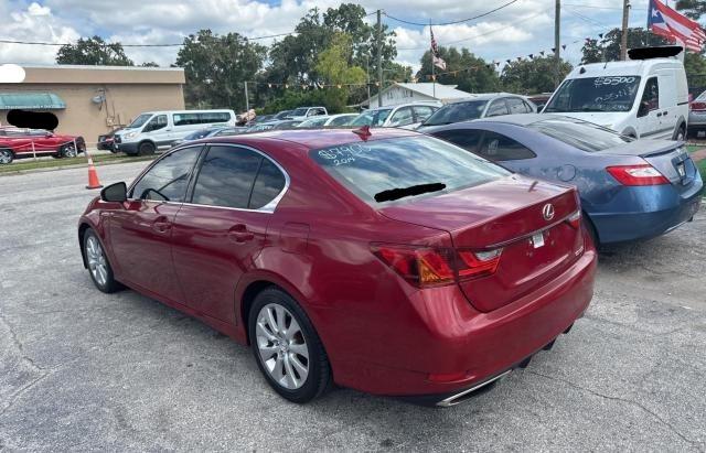 JTHBE1BL9E5032770 - 2014 LEXUS GS 350 RED photo 3