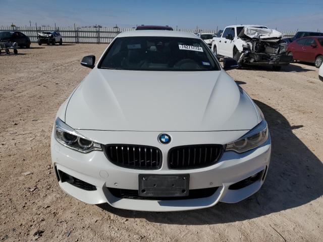 WBA4T9C34H5A15277 - 2017 BMW 440I WHITE photo 5