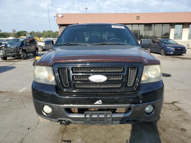 1FTPW14V98FA58786 - 2008 FORD F150 SUPERCREW BLACK photo 5