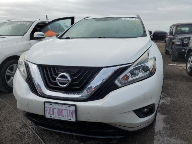 5N1AZ2MG8HN179718 - 2017 NISSAN MURANO S WHITE photo 5