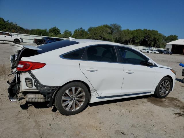 5NPE34AF9HH578393 - 2017 HYUNDAI SONATA SPORT WHITE photo 3