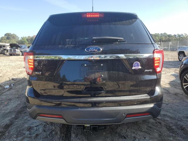 1FM5K8D86KGA61941 - 2019 FORD EXPLORER XLT BLACK photo 6