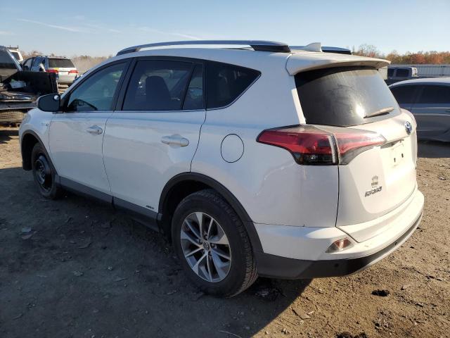 JTMRJREV6GD002903 - 2016 TOYOTA RAV4 HV XLE WHITE photo 2