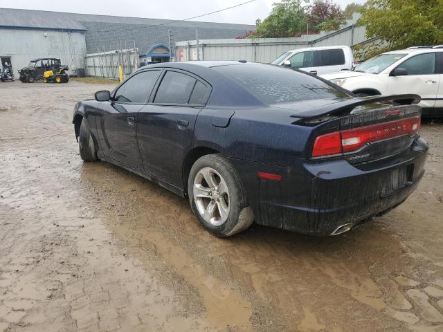 2C3CDXBG5CH258460 - 2012 DODGE CHARGER SE BLUE photo 2