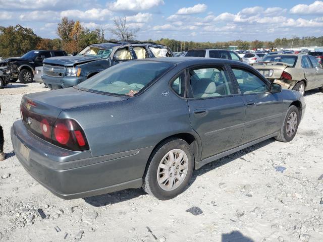 2G1WF52E859118687 - 2005 CHEVROLET IMPALA GRAY photo 3