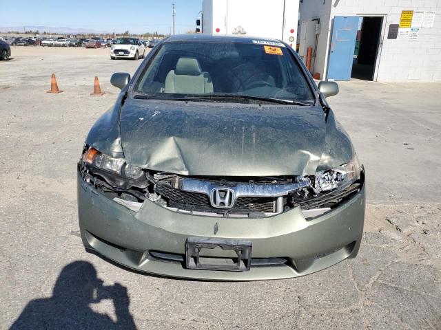 1HGFA46519L000328 - 2009 HONDA CIVIC GX GREEN photo 5