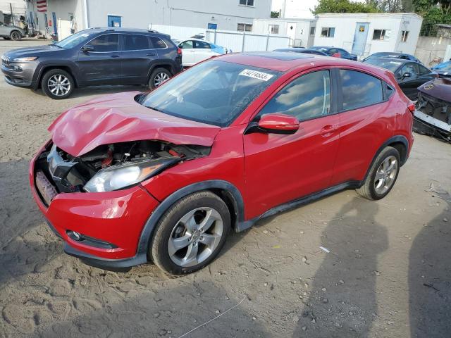 3CZRU5H56GM733521 - 2016 HONDA HR-V EX RED photo 1