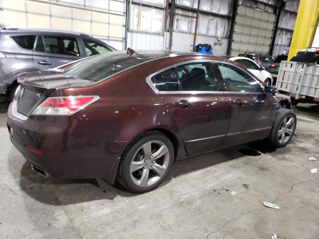 19UUA8F76CA009089 - 2012 ACURA TL BROWN photo 3