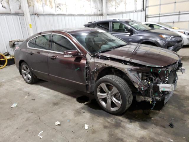 19UUA8F76CA009089 - 2012 ACURA TL BROWN photo 4