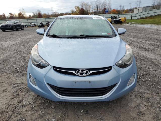 KMHDH4AE3DU623456 - 2013 HYUNDAI ELANTRA GLS BLUE photo 5