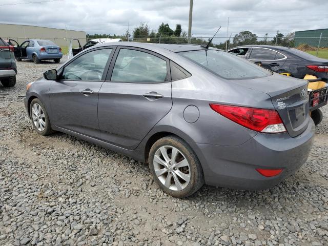 KMHCU4AE4EU739208 - 2014 HYUNDAI ACCENT GLS GRAY photo 2