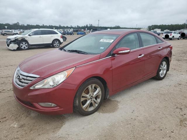 5NPEC4AC2BH143907 - 2011 HYUNDAI SONATA SE RED photo 1