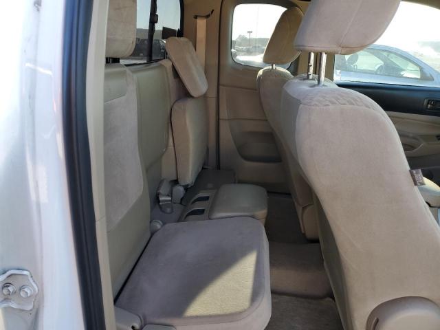 5TETX4CN6AZ730391 - 2010 TOYOTA TACOMA ACCESS CAB თეთრი ფოტო 10