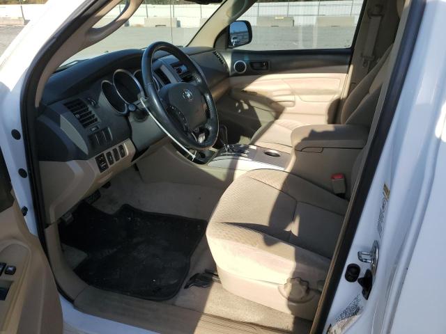 5TETX4CN6AZ730391 - 2010 TOYOTA TACOMA ACCESS CAB თეთრი ფოტო 7