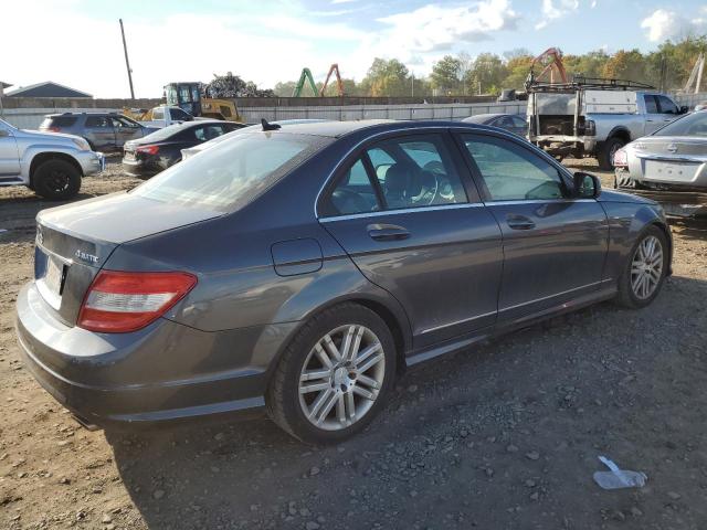 WDDGF81X18F134506 - 2008 MERCEDES-BENZ C 300 4MATIC GRAY photo 3