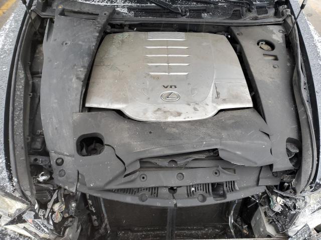 JTHGL46F275012560 - 2007 LEXUS LS 460L GRAY photo 11