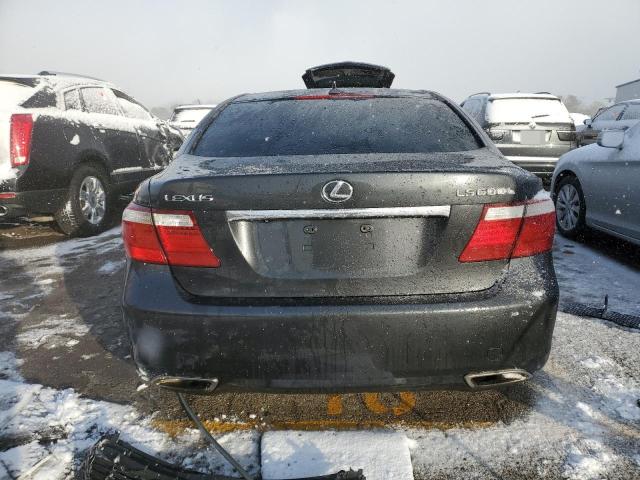 JTHGL46F275012560 - 2007 LEXUS LS 460L GRAY photo 6