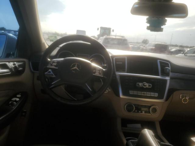 4JGDA5HB8CA036322 - 2012 MERCEDES-BENZ ML 350 4MATIC WHITE photo 8