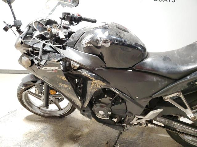 MLHMC4114B5003431 - 2011 HONDA CBR250 R BLACK photo 9