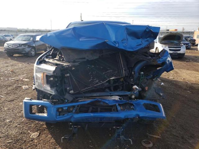 1FTEW1EP9KFB69515 - 2019 FORD F150 SUPERCREW BLUE photo 5