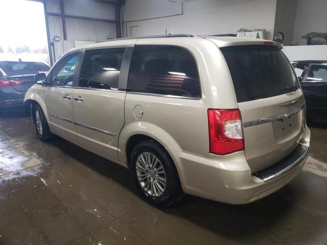 2C4RC1CG6DR511060 - 2013 CHRYSLER TOWN & COU TOURING L BEIGE photo 2