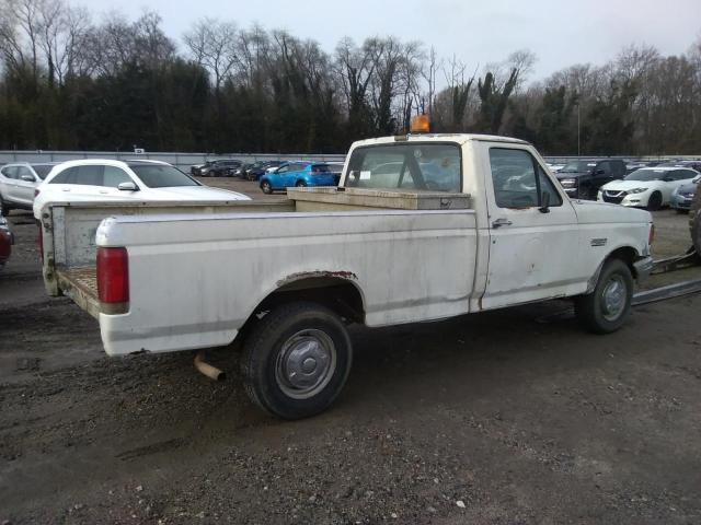 1FTEF25NXLNA59956 - 1990 FORD F250 WHITE photo 3