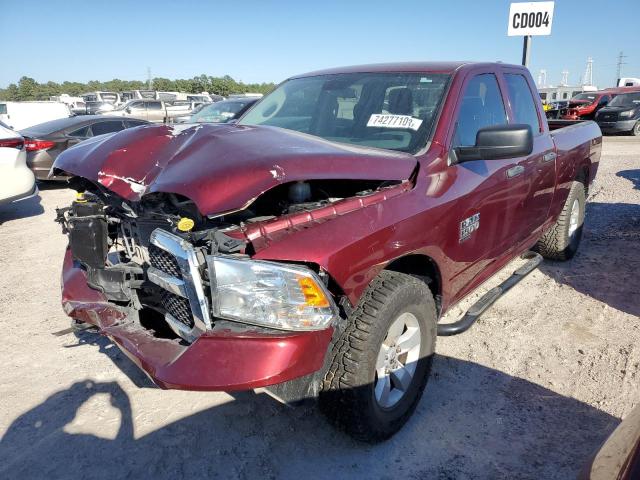 1C6RR6FG5KS682778 - 2019 RAM 1500 CLASS TRADESMAN MAROON photo 1