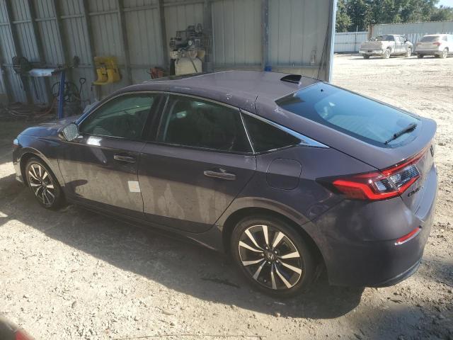 19XFL1H76NE009017 - 2022 HONDA CIVIC EXL ნაცრისფერი ფოტო 2