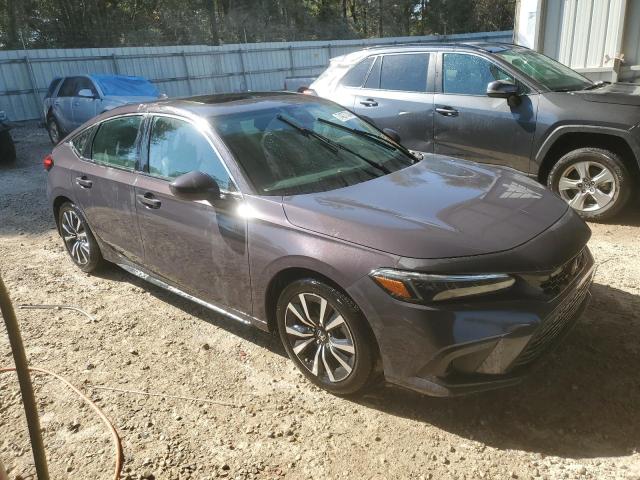 19XFL1H76NE009017 - 2022 HONDA CIVIC EXL ნაცრისფერი ფოტო 4