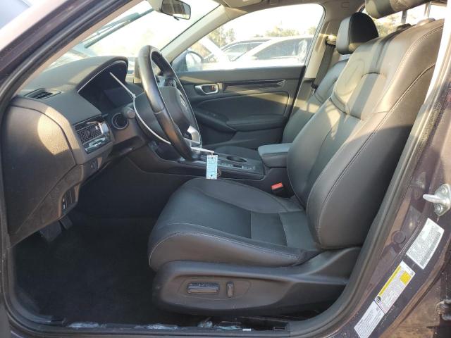 19XFL1H76NE009017 - 2022 HONDA CIVIC EXL ნაცრისფერი ფოტო 7