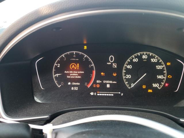 19XFL1H76NE009017 - 2022 HONDA CIVIC EXL ნაცრისფერი ფოტო 9