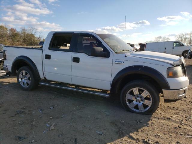 1FTRW14W04KC91569 - 2004 FORD F150 SUPERCREW WHITE photo 4