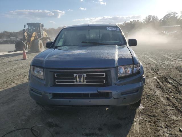 2HJYK16238H525620 - 2008 HONDA RIDGELINE RT BLUE photo 5