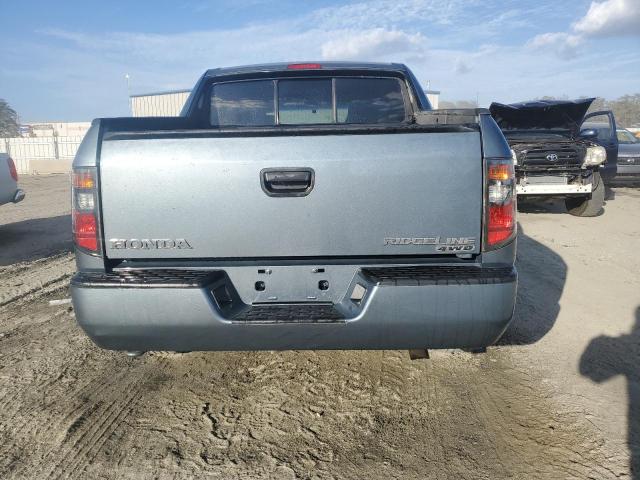 2HJYK16238H525620 - 2008 HONDA RIDGELINE RT BLUE photo 6