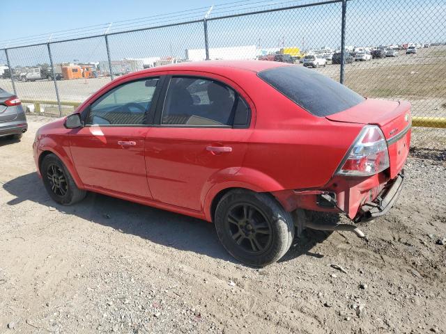 KL1TD5DE4BB145545 - 2011 CHEVROLET AVEO LS RED photo 2