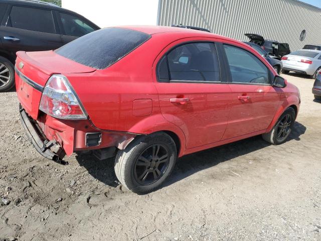 KL1TD5DE4BB145545 - 2011 CHEVROLET AVEO LS RED photo 3