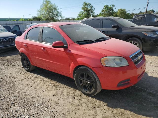 KL1TD5DE4BB145545 - 2011 CHEVROLET AVEO LS RED photo 4