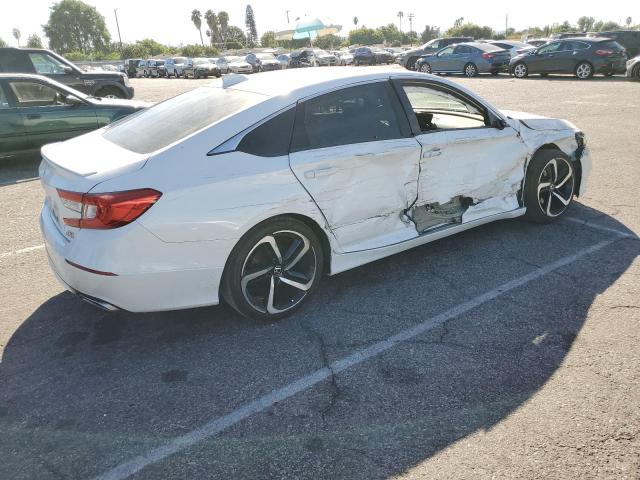 1HGCV2F31KA019439 - 2019 HONDA ACCORD SPORT WHITE photo 3