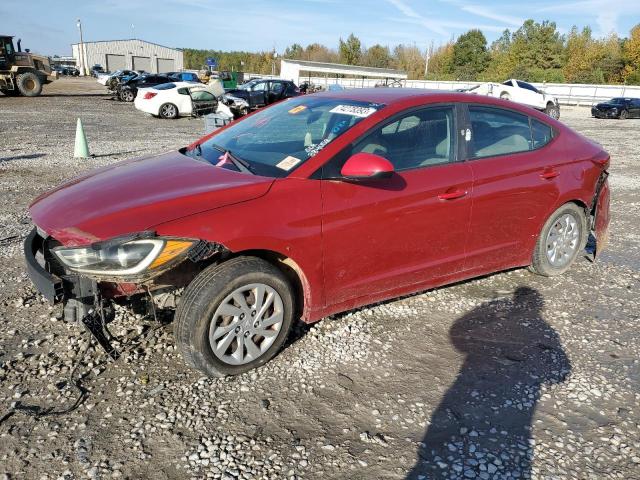 KMHD74LF2HU384058 - 2017 HYUNDAI ELANTRA SE RED photo 1