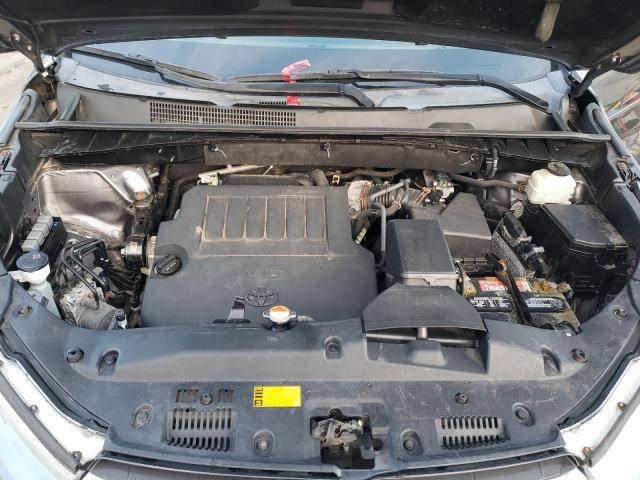5TDJKRFH5GS287049 - 2016 TOYOTA HIGHLANDER XLE GRAY photo 12