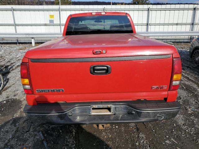 2GTEC19V721324362 - 2002 GMC NEW SIERRA C1500 RED photo 6