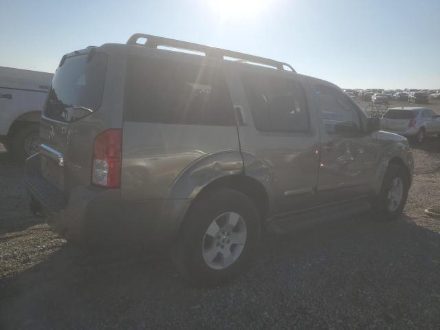 5N1AR18W76C619495 - 2006 NISSAN PATHFINDER LE TAN photo 3