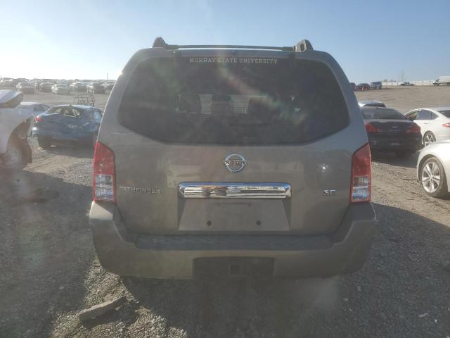 5N1AR18W76C619495 - 2006 NISSAN PATHFINDER LE TAN photo 6