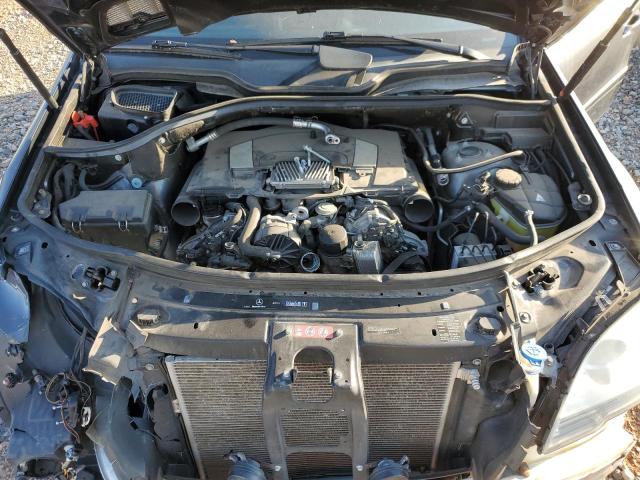 4JGBB8GB8BA693708 - 2011 MERCEDES-BENZ ML 350 4MATIC BLUE photo 12