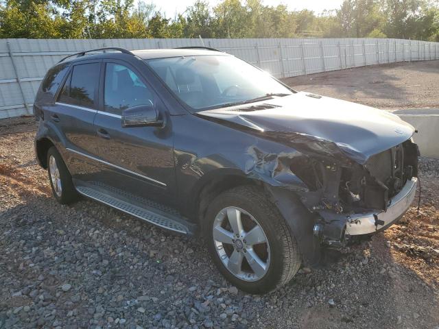 4JGBB8GB8BA693708 - 2011 MERCEDES-BENZ ML 350 4MATIC BLUE photo 4
