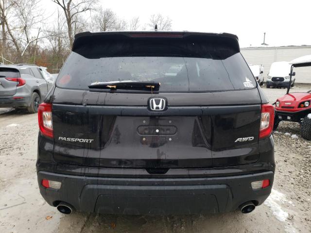 5FNYF8H57KB016698 - 2019 HONDA PASSPORT EXL BLACK photo 6