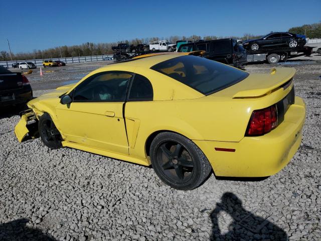 1FAFP404X3F436488 - 2003 FORD MUSTANG YELLOW photo 2