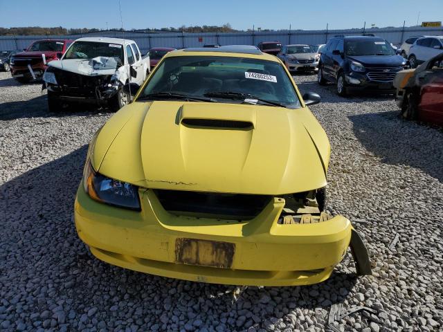 1FAFP404X3F436488 - 2003 FORD MUSTANG YELLOW photo 5